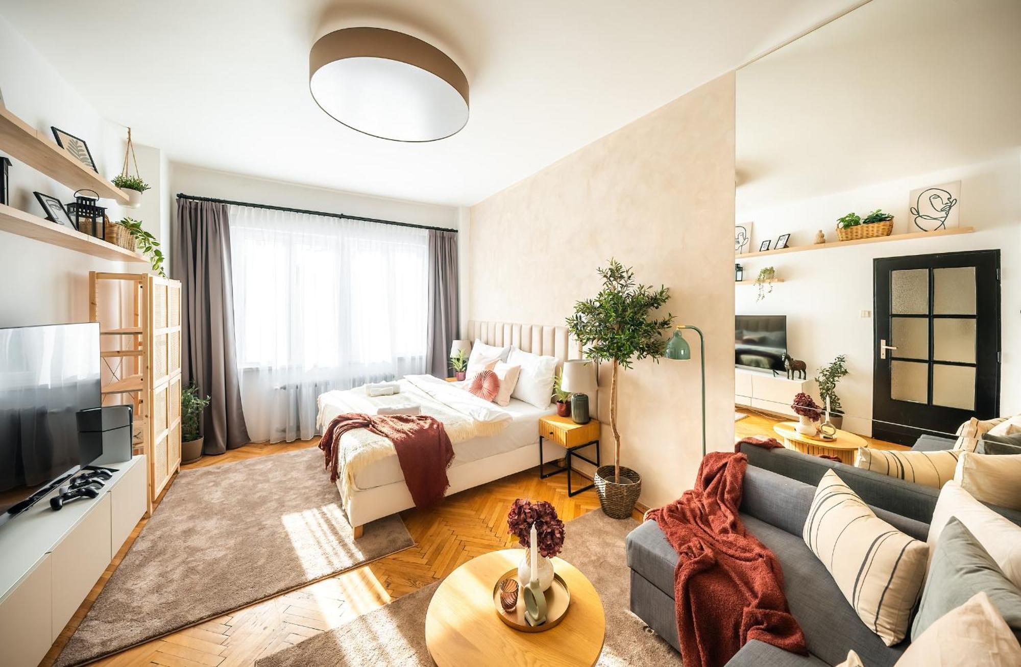2Br 1,5Bath Chic City Suite Near Wenceslas Square Prague Ngoại thất bức ảnh