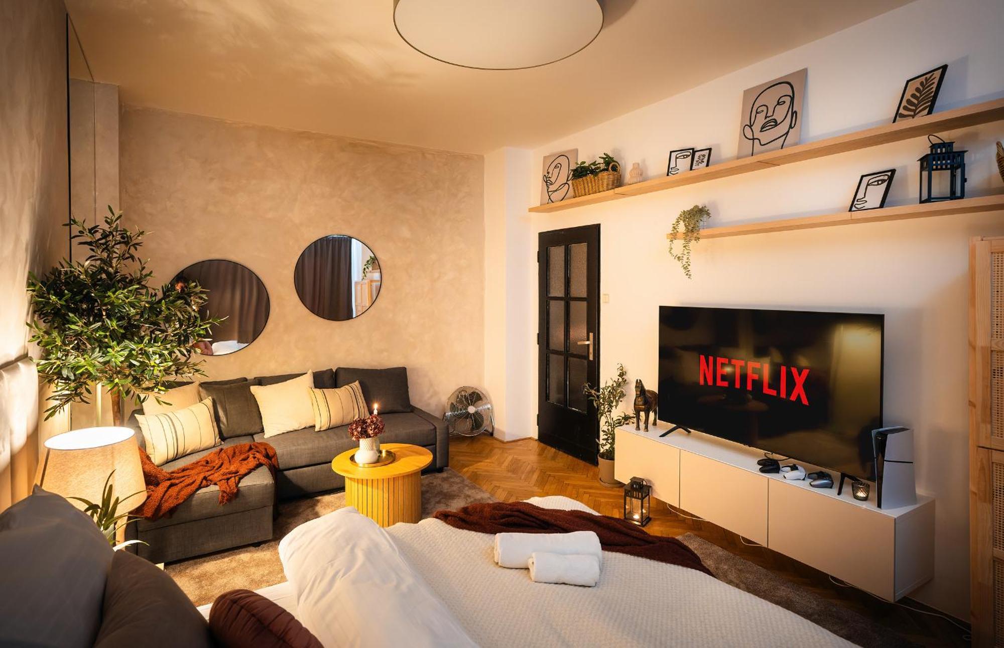 2Br 1,5Bath Chic City Suite Near Wenceslas Square Prague Ngoại thất bức ảnh